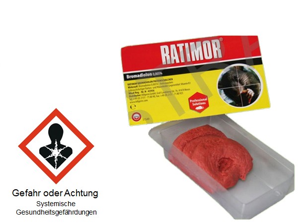 Ratimor Bromadiolon Paste Portion