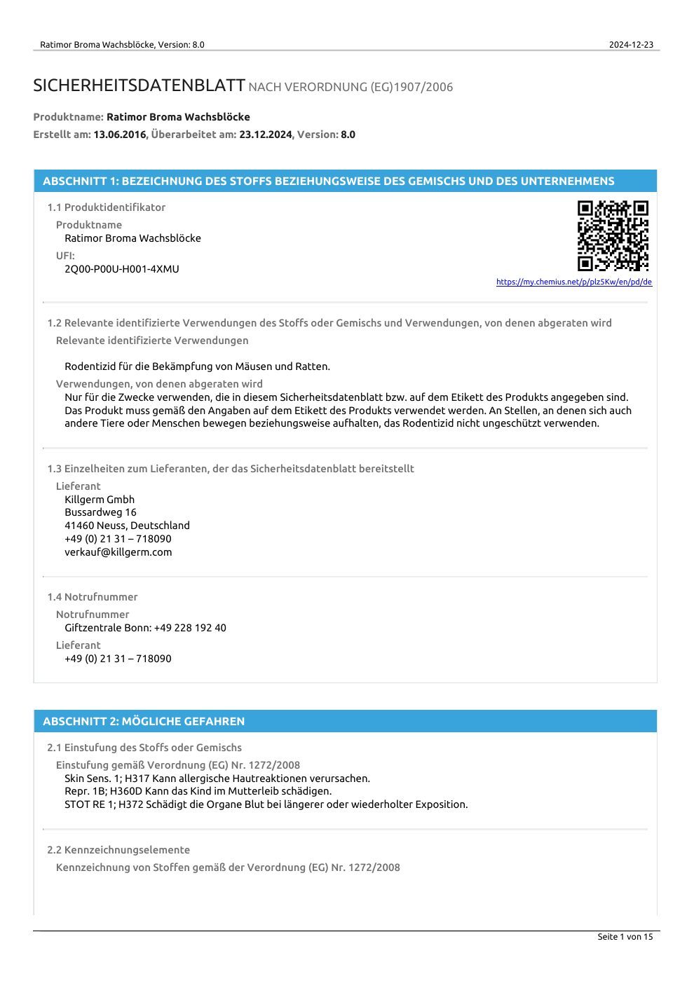 Seite 1 von 15